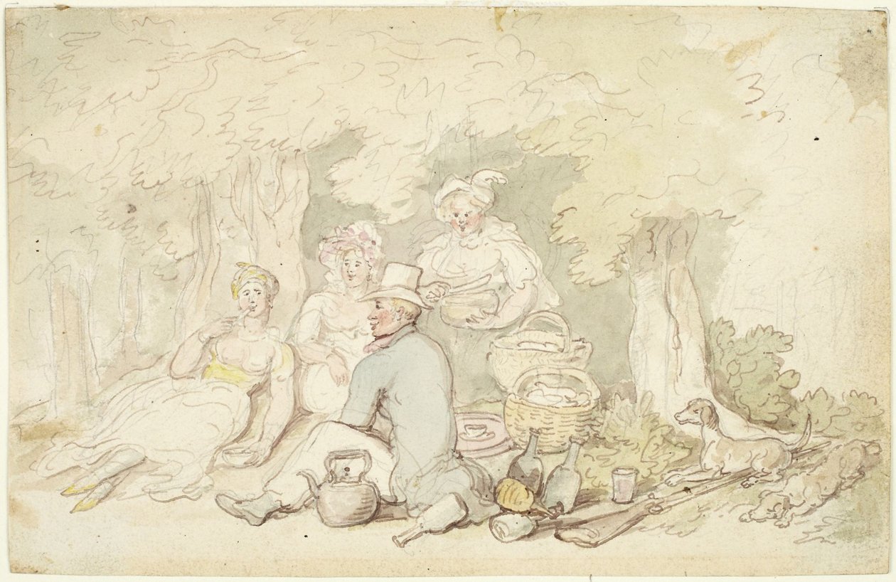 A piknik alkotó: Thomas Rowlandson