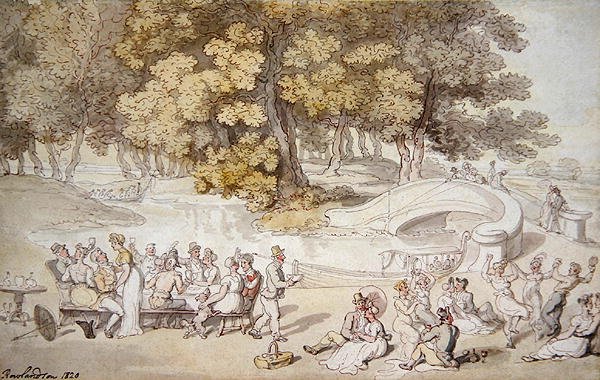 A Piknik alkotó: Thomas Rowlandson