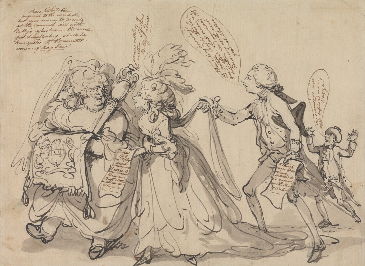 Az előttünk álló kilátás alkotó: Thomas Rowlandson