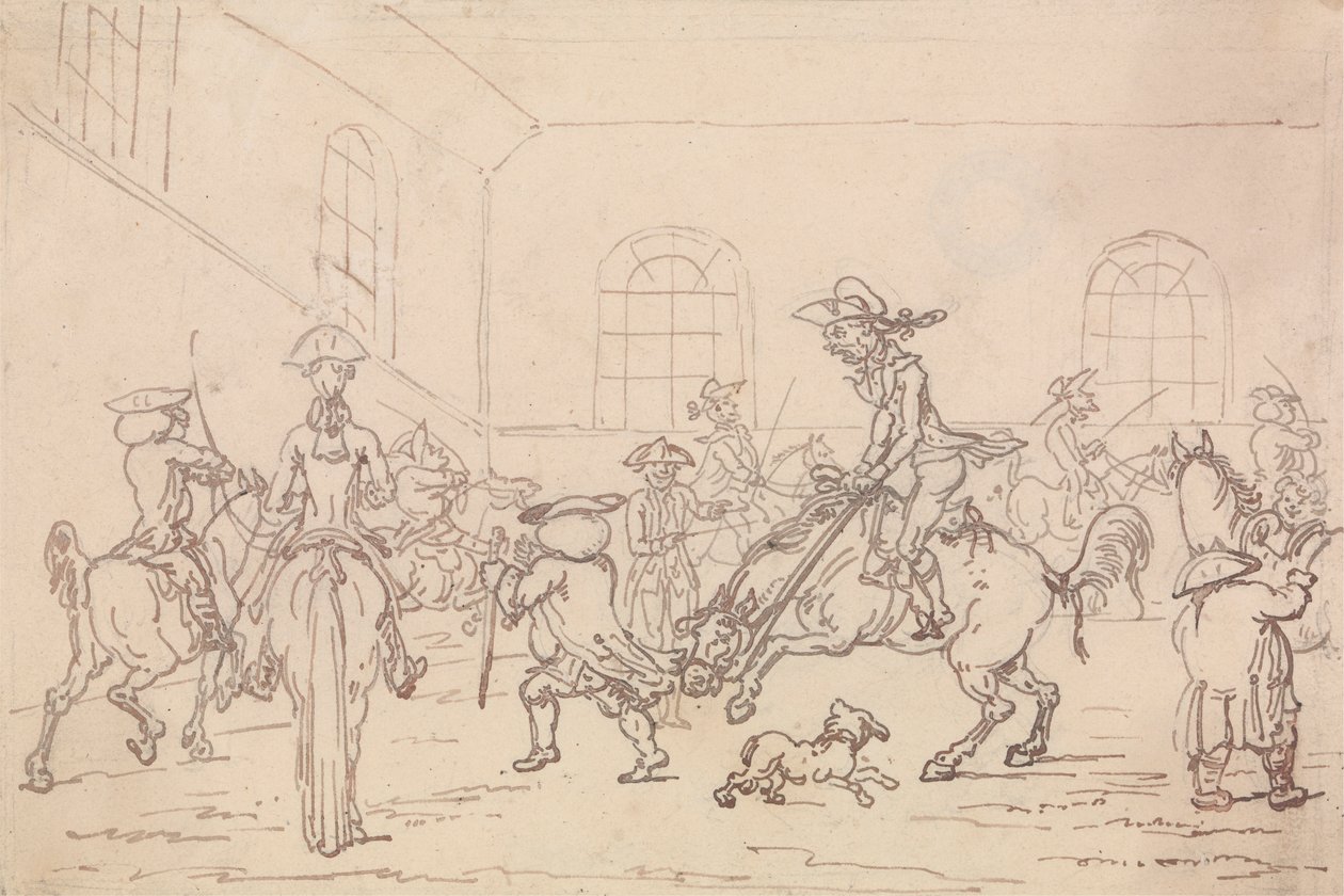 A Lovarda alkotó: Thomas Rowlandson