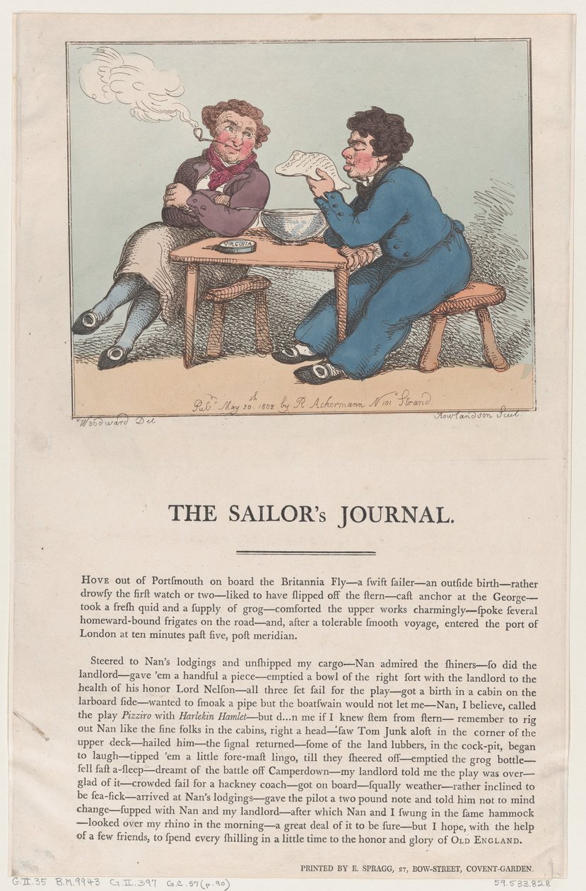 A Tengerész Lapja, 1802. május 20., 1802. május 20. alkotó: Thomas Rowlandson