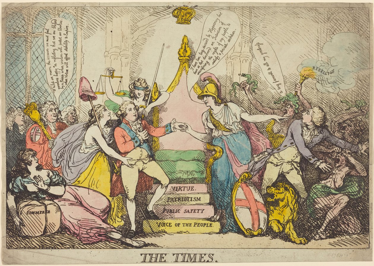 The Times alkotó: Thomas Rowlandson