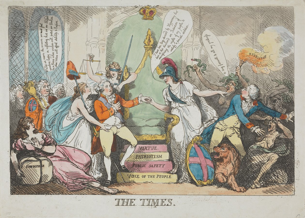 The Times alkotó: Thomas Rowlandson