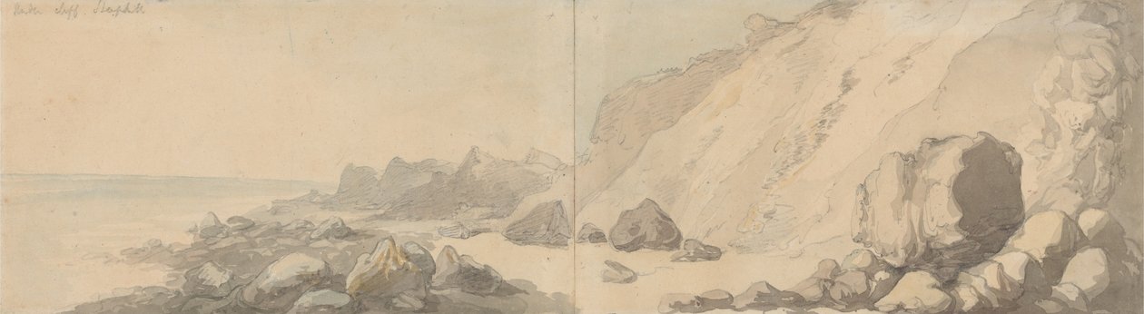 The Undercliff, Steephill, Wight-sziget alkotó: Thomas Rowlandson
