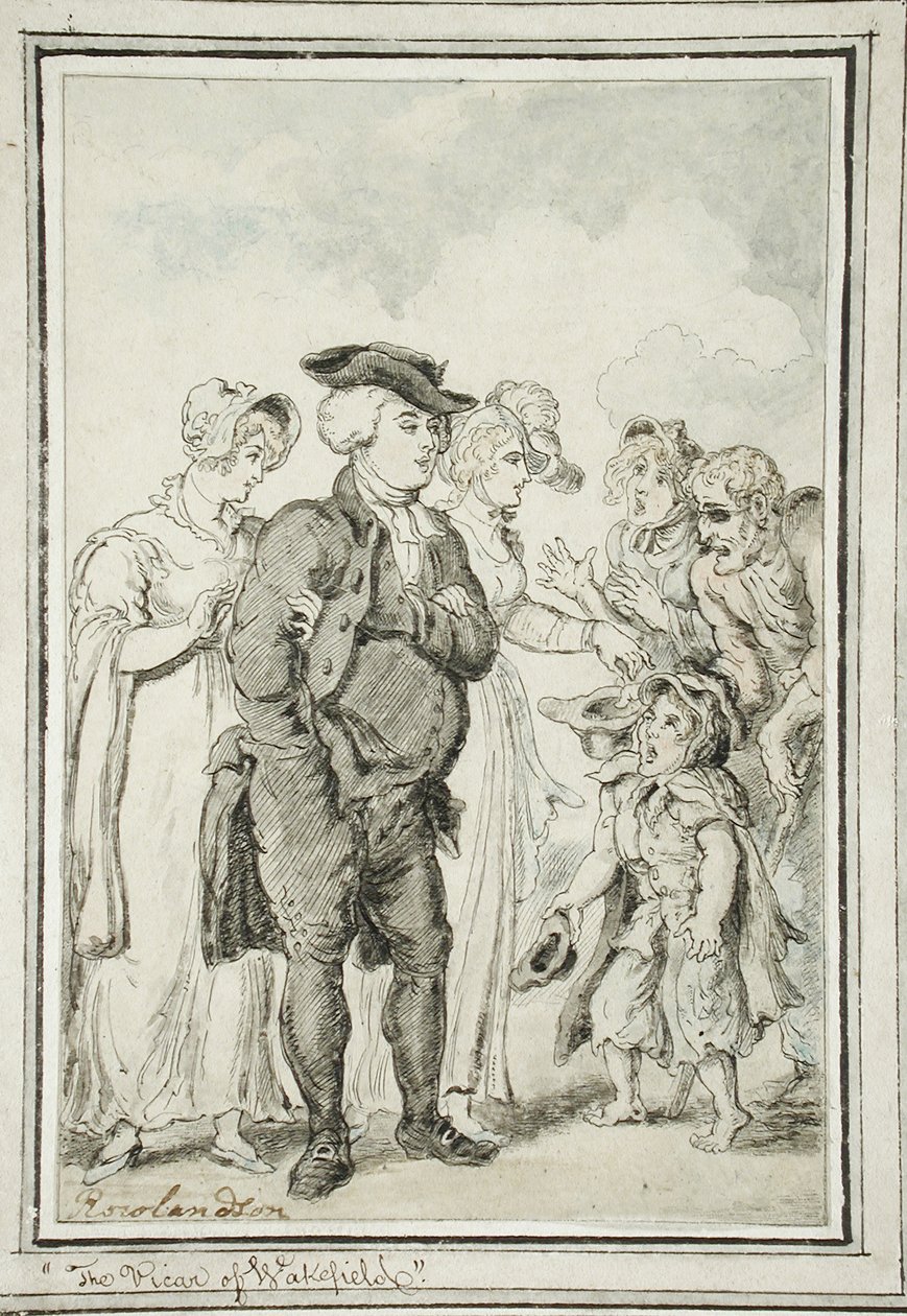 A wakefieldi plébános alkotó: Thomas Rowlandson