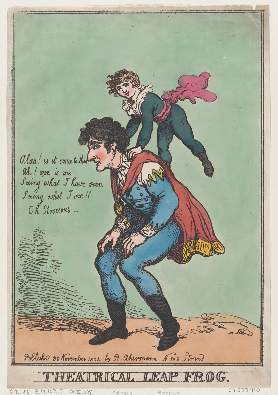 Színházi Ugróbéka, 1804. november 30., 1804. november 30. alkotó: Thomas Rowlandson