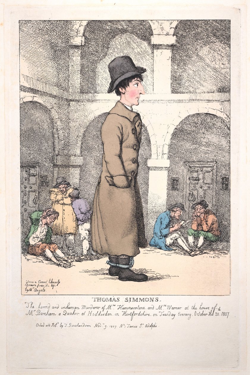 Thomas Simmons, 1807. november 9., 1807. november 9. alkotó: Thomas Rowlandson
