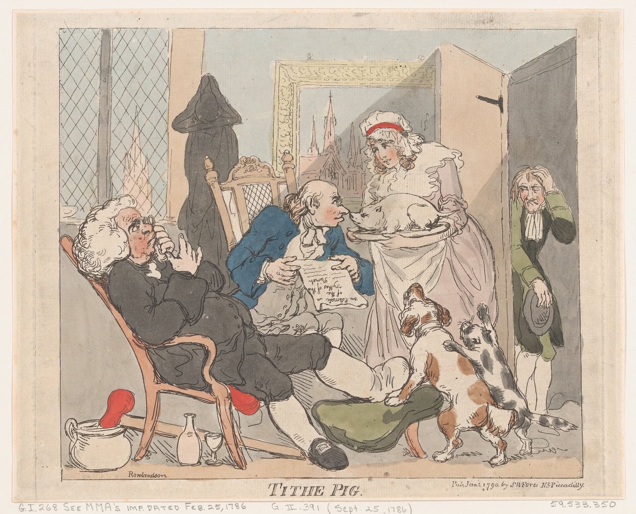 Tized disznó, 1790. január 1., 1790. január 1. alkotó: Thomas Rowlandson