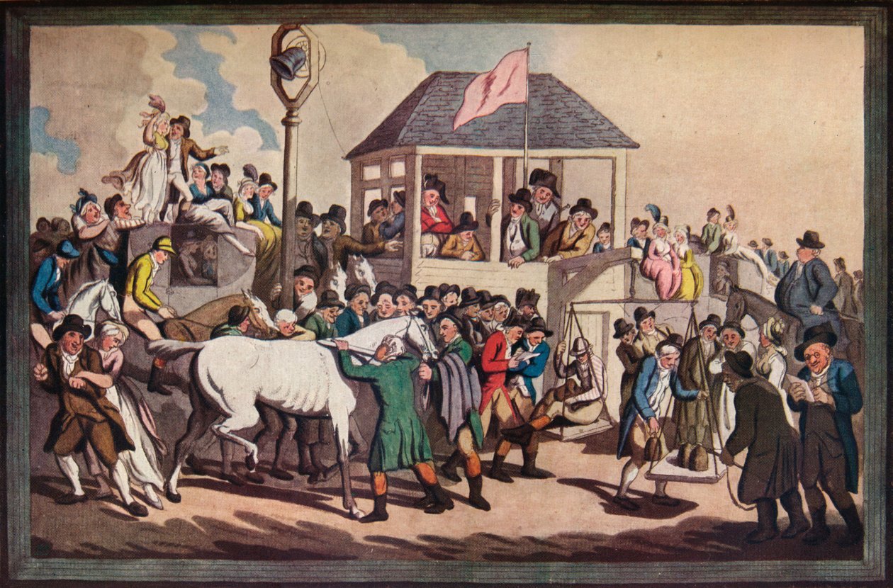 Súly, c1789 alkotó: Thomas Rowlandson