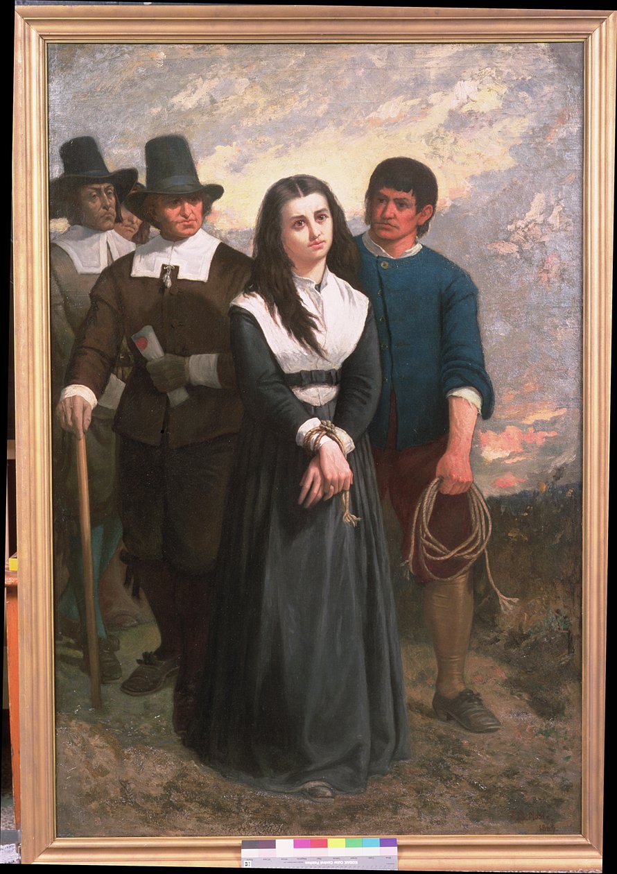 Boszorkányhegy (The Salem Martyr) 1869 alkotó: Thomas Satterwhite Noble
