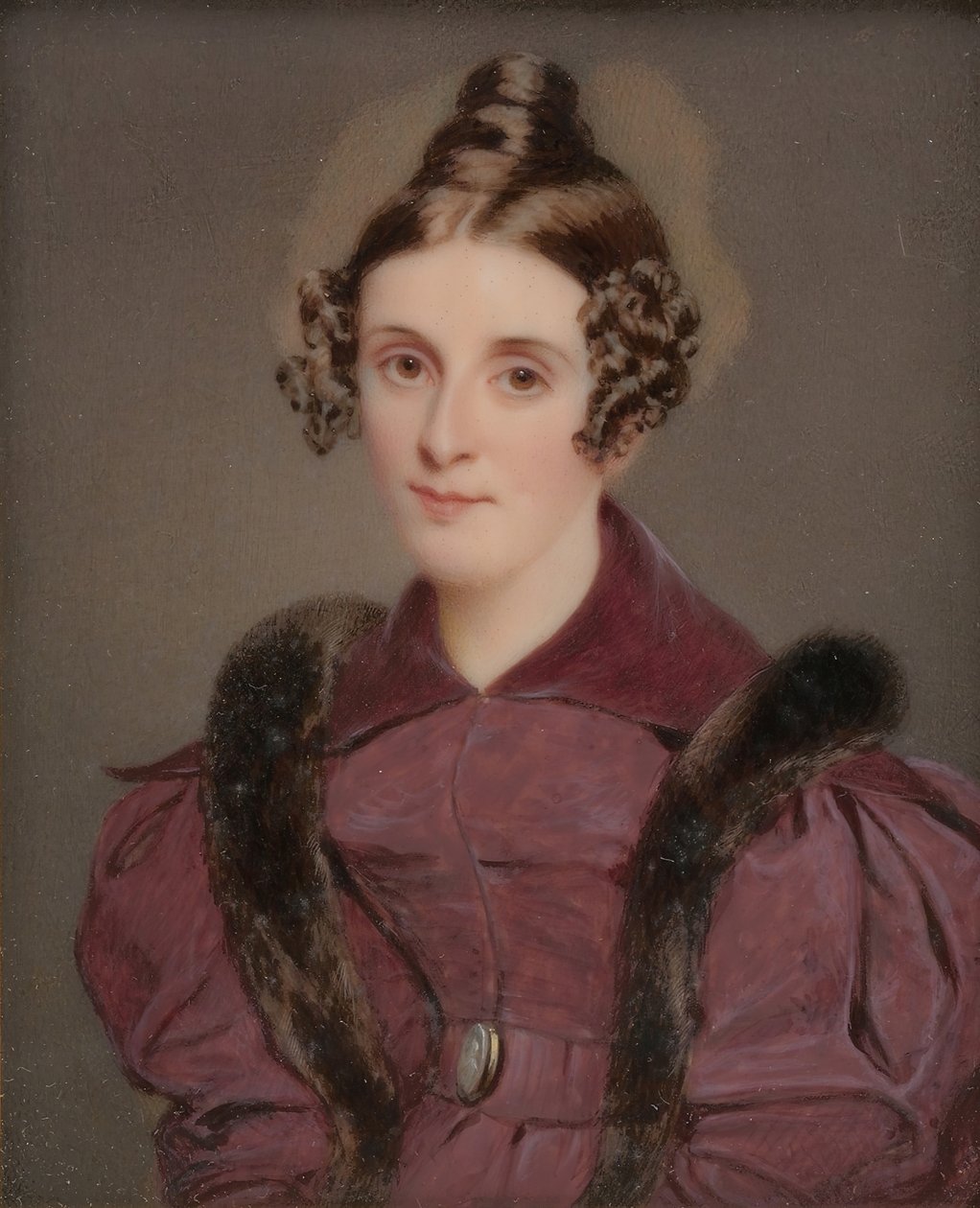 Hölgy portréja, kb. 1835. alkotó: Thomas Seir Cummings