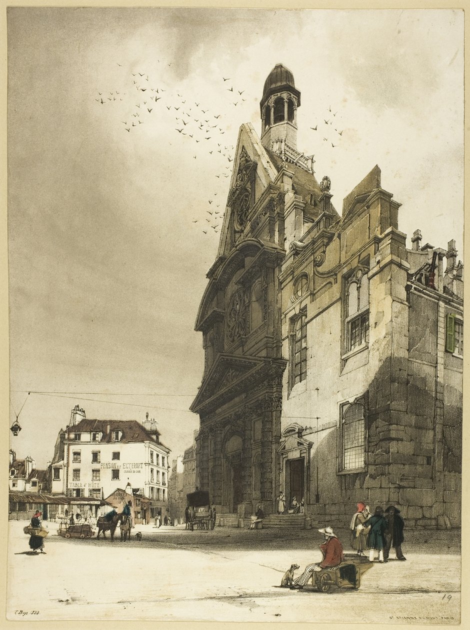 St. Etienne du Mont-templom, Párizs alkotó: Thomas Shotter Boys