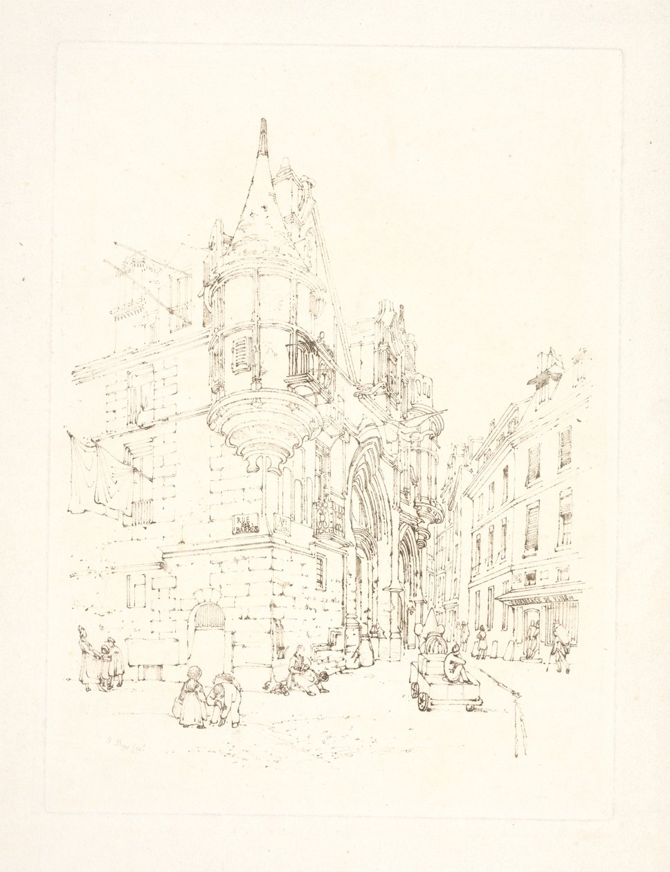 Hotel de Sens, Párizs alkotó: Thomas Shotter Boys