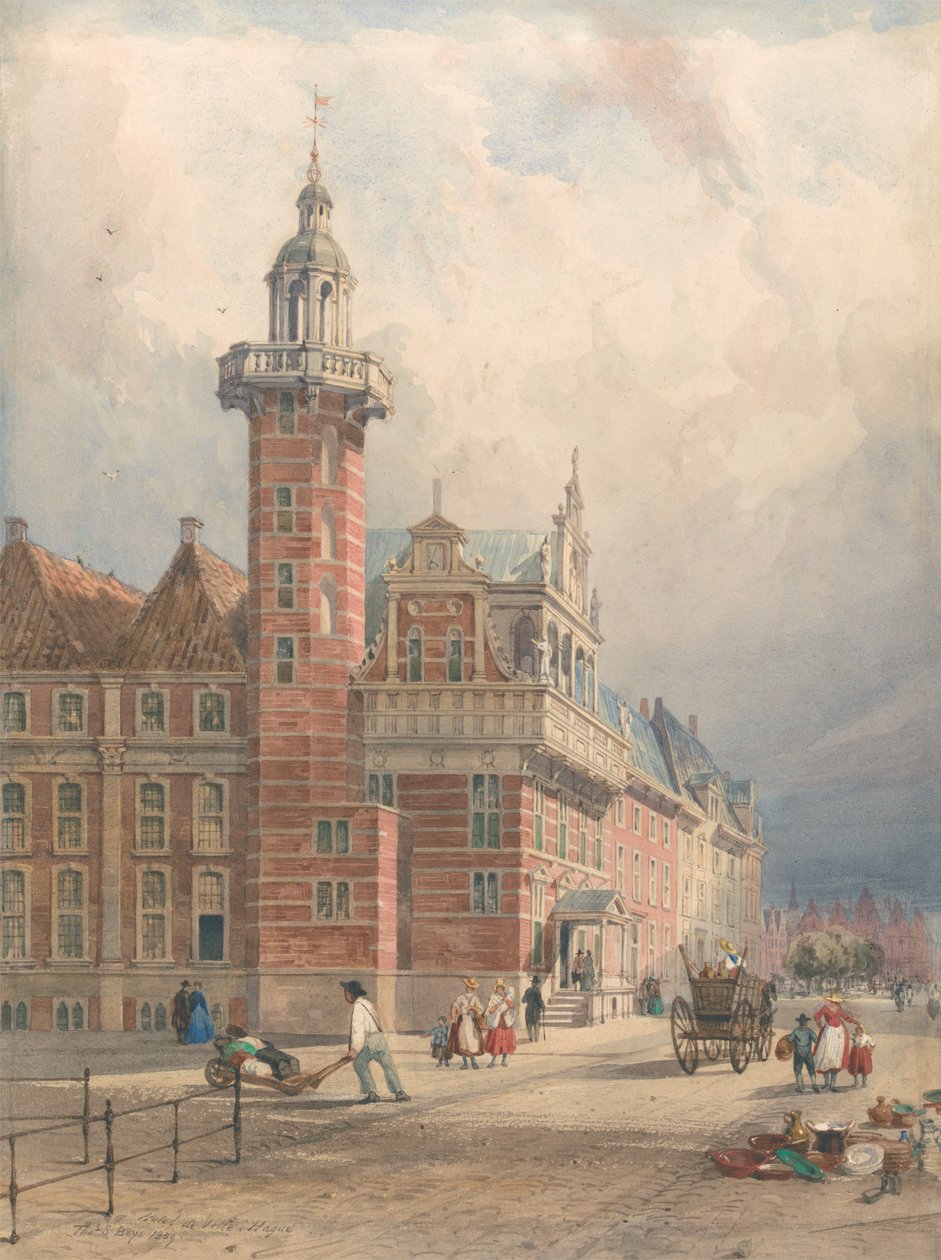 Hotel de Ville, Hága alkotó: Thomas Shotter Boys