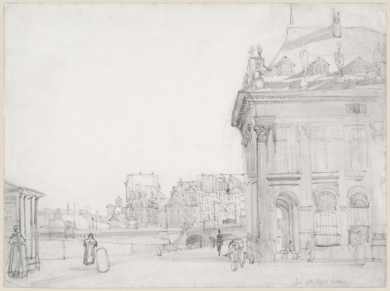 Ile de la Cité a párizsi Instituttól alkotó: Thomas Shotter Boys