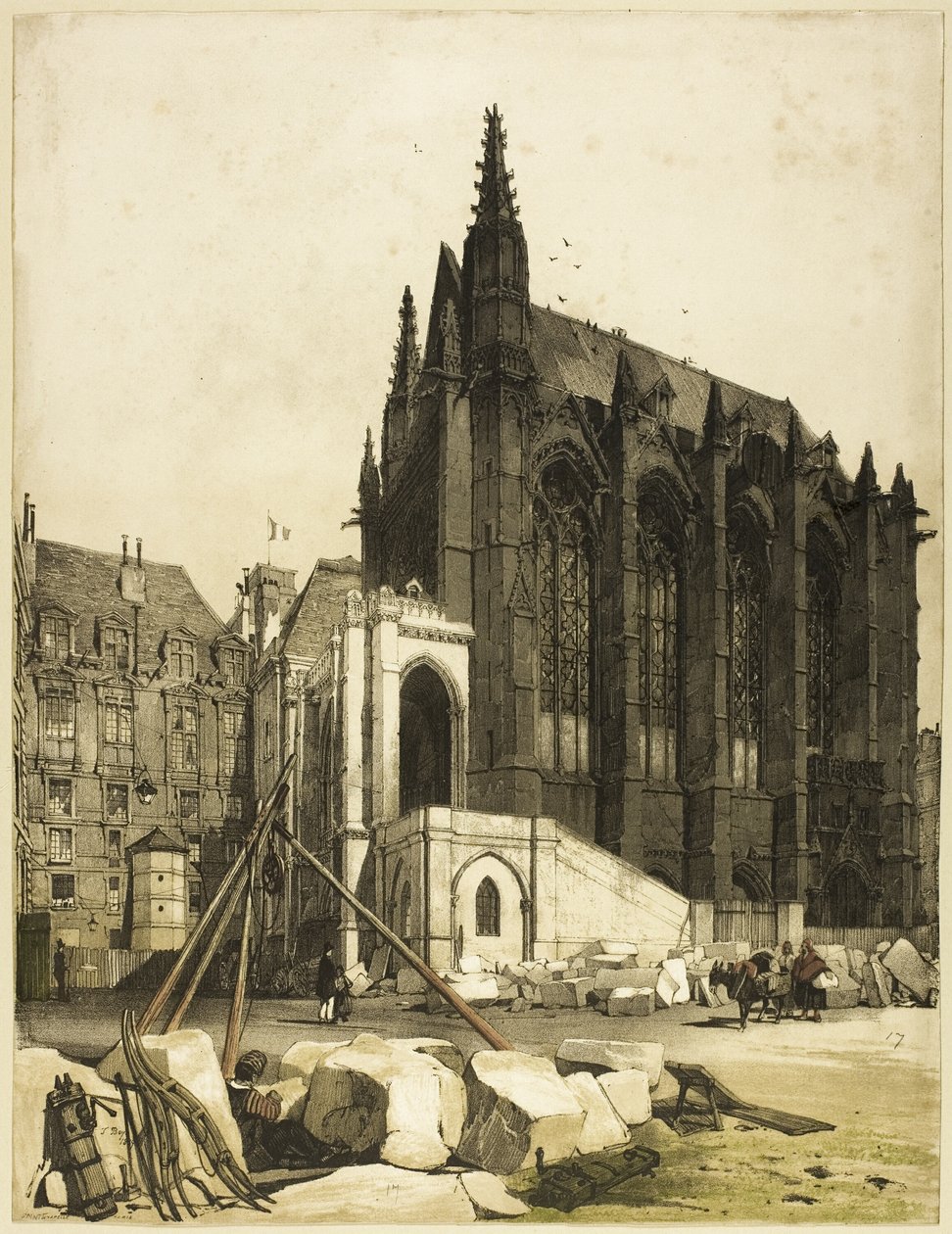 A Sainte Chapelle, Párizs alkotó: Thomas Shotter Boys