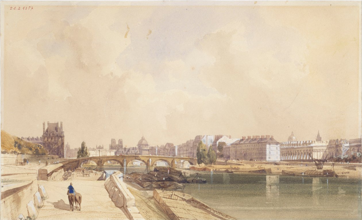A Pont Royal 1833-ban alkotó: Thomas Shotter Boys