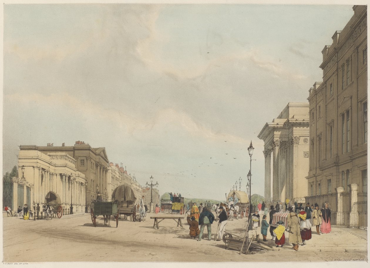 London úgy, ahogy van: Hyde Park Corner alkotó: Thomas Shotter Boys