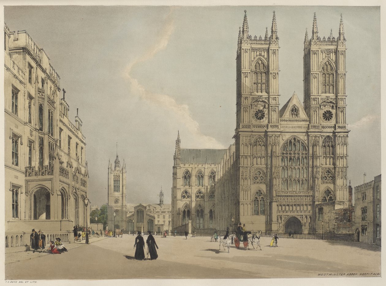 London úgy, ahogy van: Westminster Abbey alkotó: Thomas Shotter Boys
