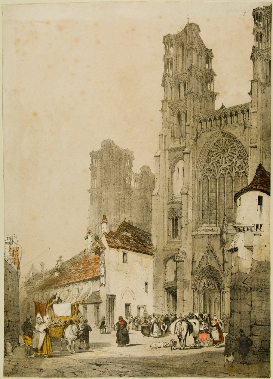 Festői építészet Párizsban, Gentben, Antwerpenben, Touenben stb. alkotó: Thomas Shotter Boys