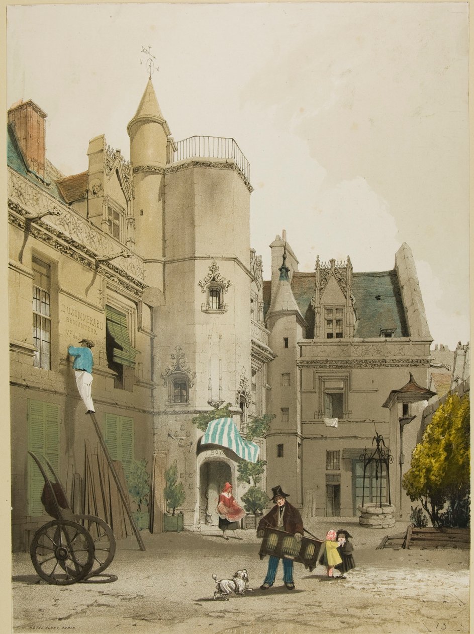 Festői építészet Párizsban, Gentben, Antwerpenben, Touenben stb. alkotó: Thomas Shotter Boys
