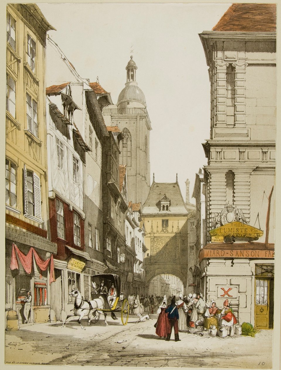 Festői építészet Párizsban, Gentben, Antwerpenben, Touenben stb. alkotó: Thomas Shotter Boys
