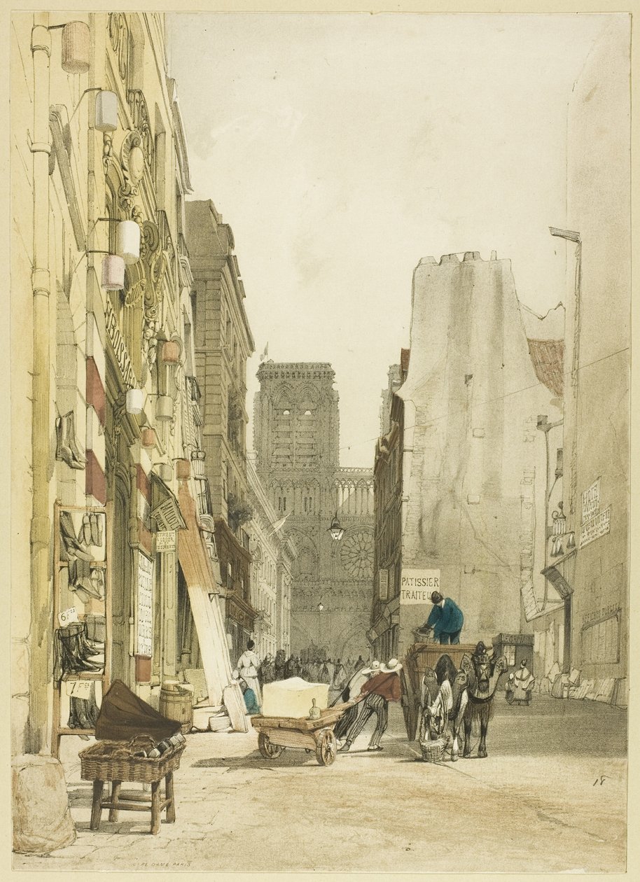 Rue Notre-Dame, Párizs alkotó: Thomas Shotter Boys
