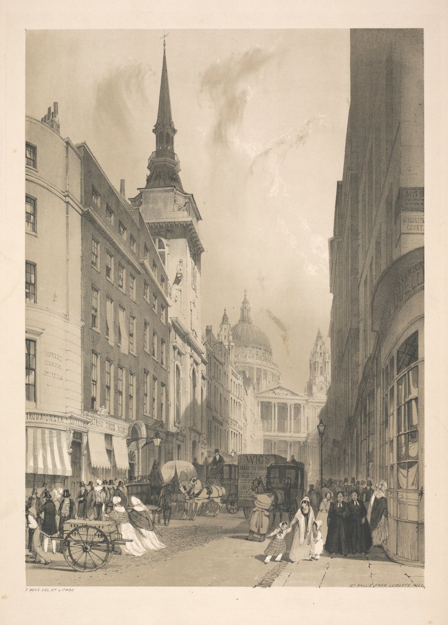 Szent Pál a Ludgate-hegyről alkotó: Thomas Shotter Boys