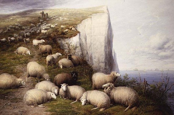 A Kentish-sziklákon alkotó: Thomas Sidney Cooper