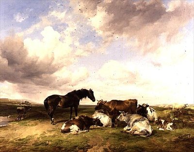 Nyári záporok alkotó: Thomas Sidney Cooper