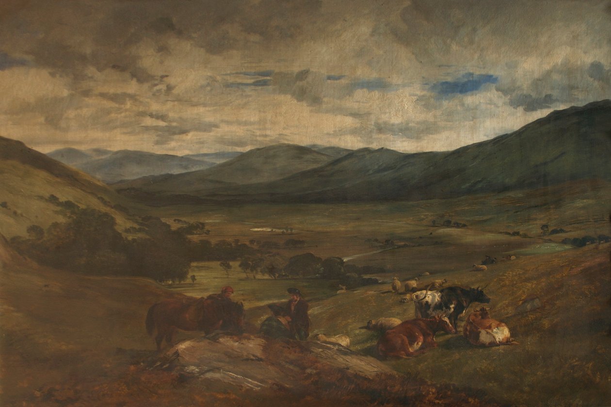 A Felföldön, 1847-70 körül (olaj, vászon) alkotó: Thomas Sidney and Lee Frederick Richard Cooper