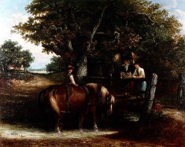 Az öntözőhely alkotó: Thomas Smythe