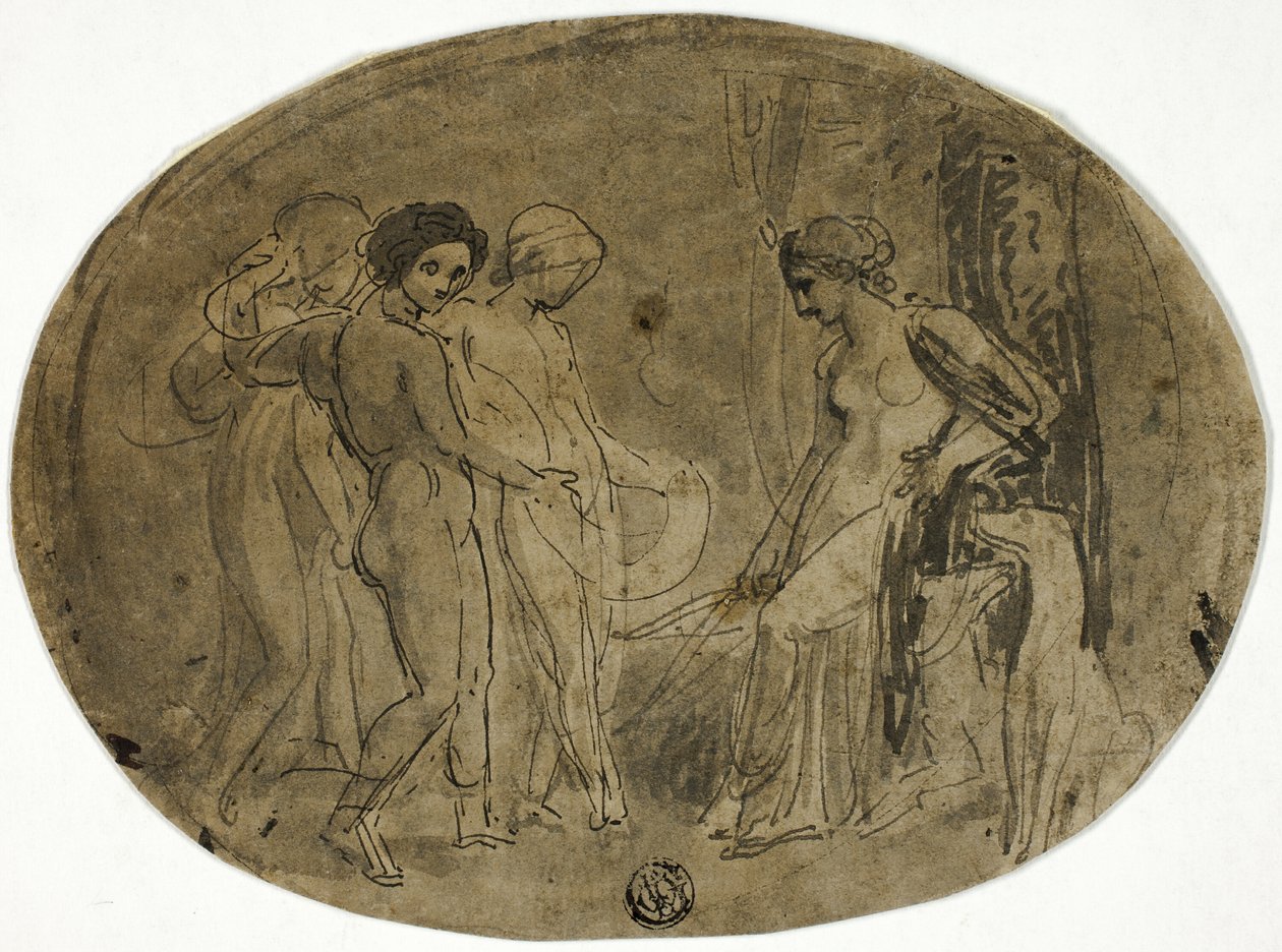 Diana és kísérői alkotó: Thomas Stothard