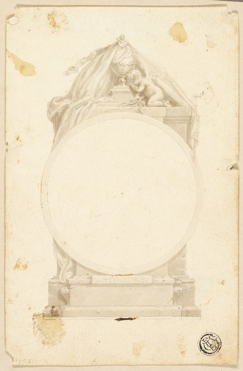 Temetési emlékmű alkotó: Thomas Stothard