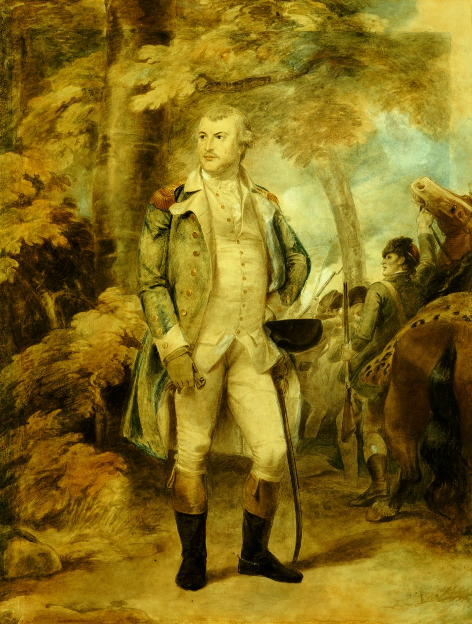 George Washington tábornok alkotó: Thomas Stothard