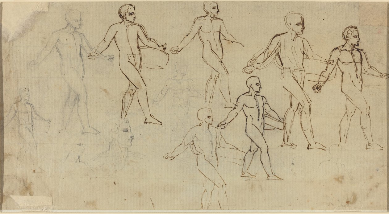 Tanulmányok egy magvetőről (illusztráció a Thomson-féle évszakokhoz) alkotó: Thomas Stothard