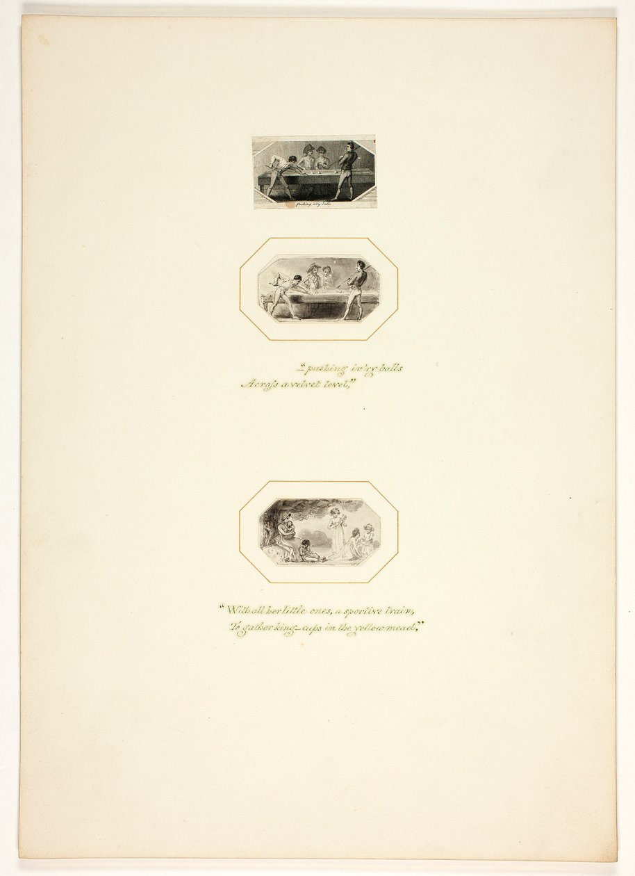 Vázlat „A feladat” című táblaképhez alkotó: Thomas Stothard