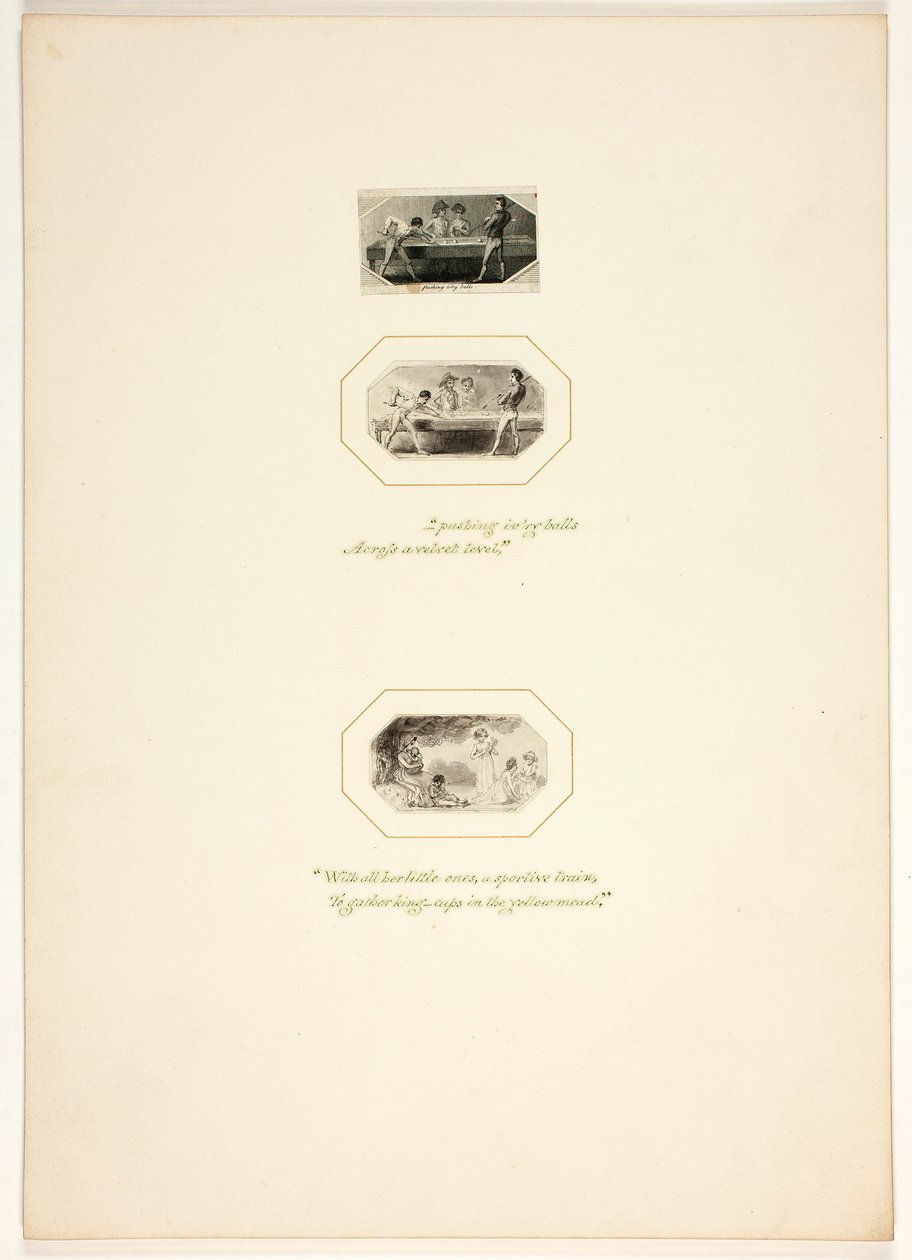 Tanulmány A feladat egyik táblájához alkotó: Thomas Stothard