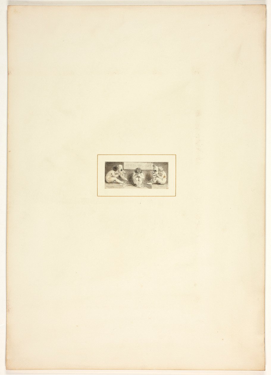 Tanulmány A feladat egyik táblájához alkotó: Thomas Stothard
