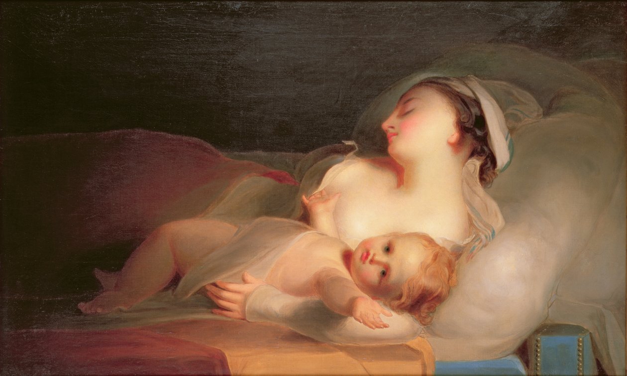 Anya és gyermeke alkotó: Thomas Sully