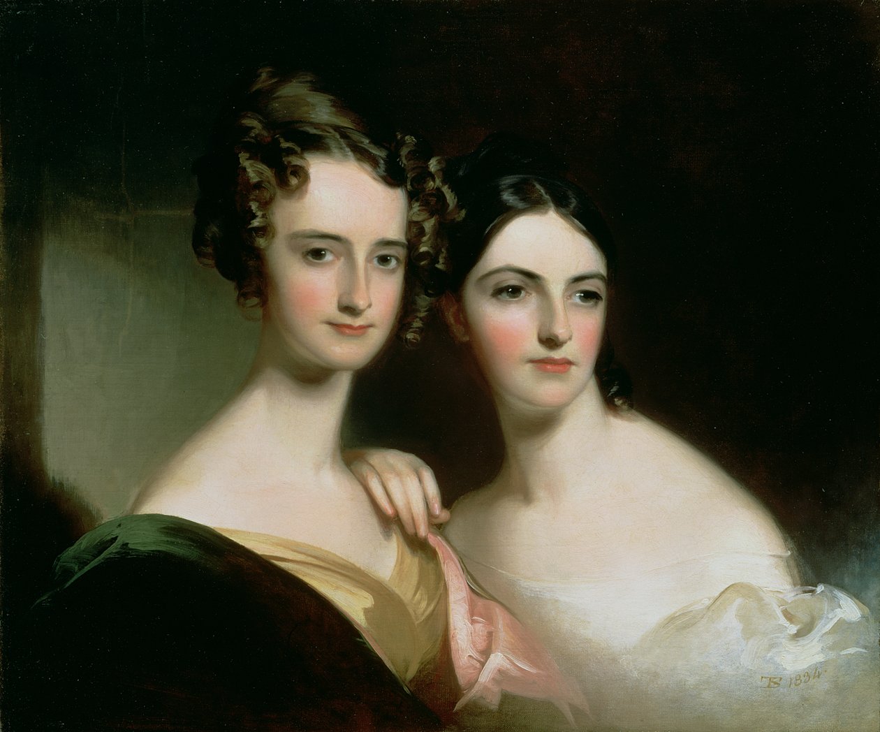 Ellen és Mary McIlvaine portréja alkotó: Thomas Sully