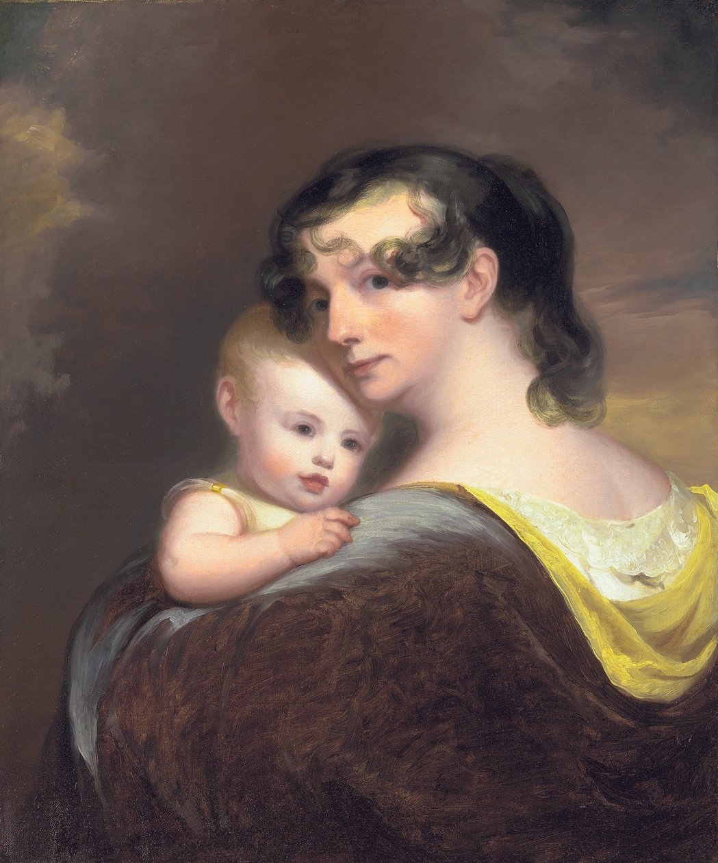 Esther Fortune Warren és lánya, Hester portréja, 1811 alkotó: Thomas Sully