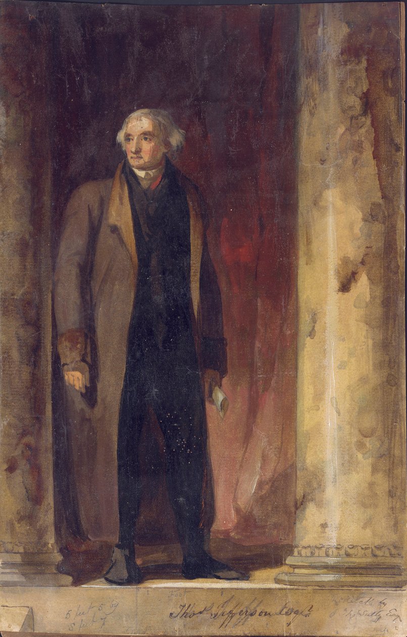 Thomas Jefferson portréja, 1822 alkotó: Thomas Sully