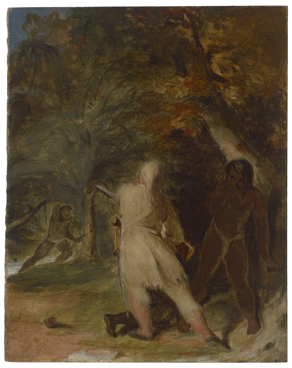 A péntek életének megmentése, 1856 körül alkotó: Thomas Sully