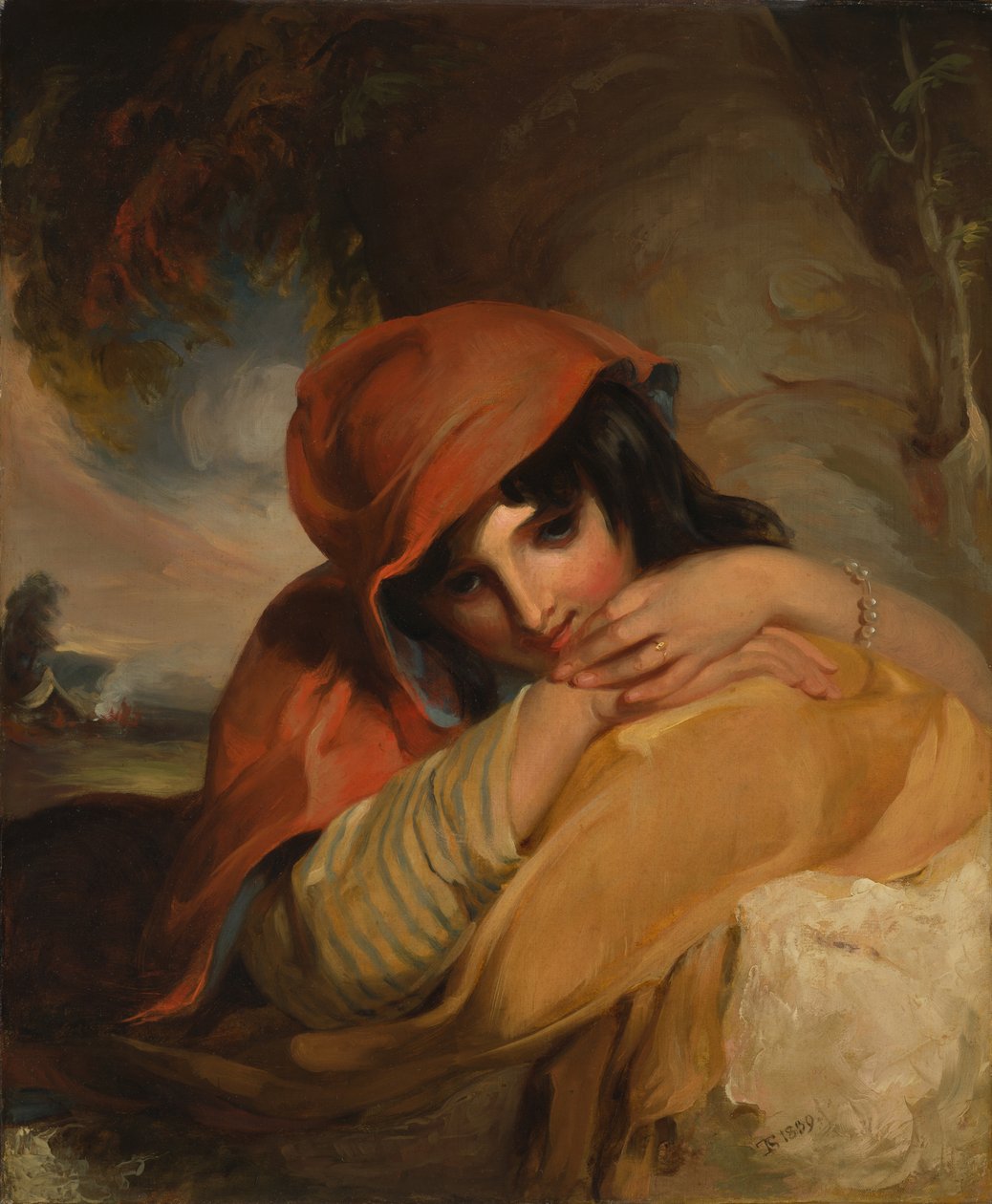 A cigánylány alkotó: Thomas Sully