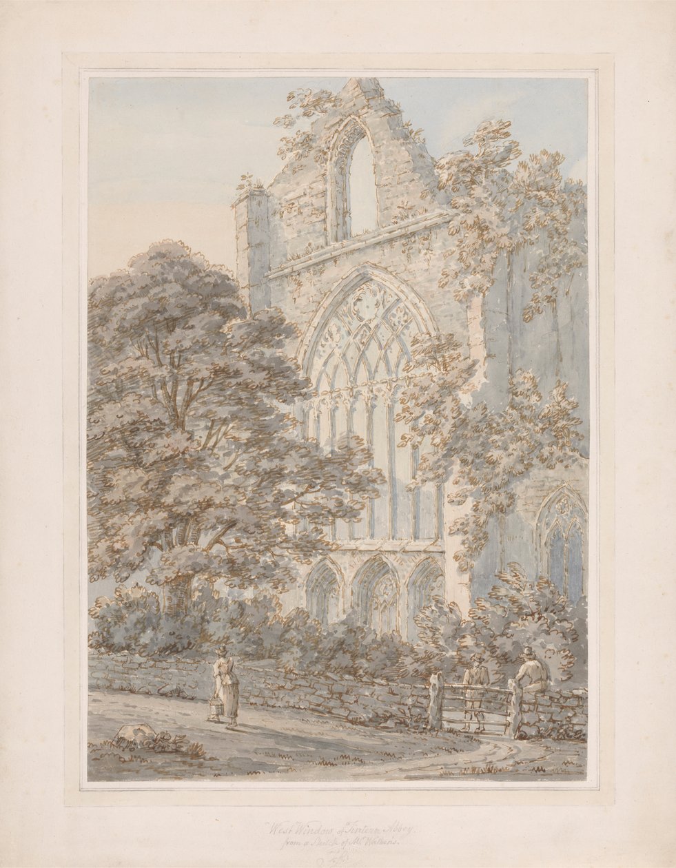 A Tintern Abbey nyugati ablaka alkotó: Thomas Sunderland