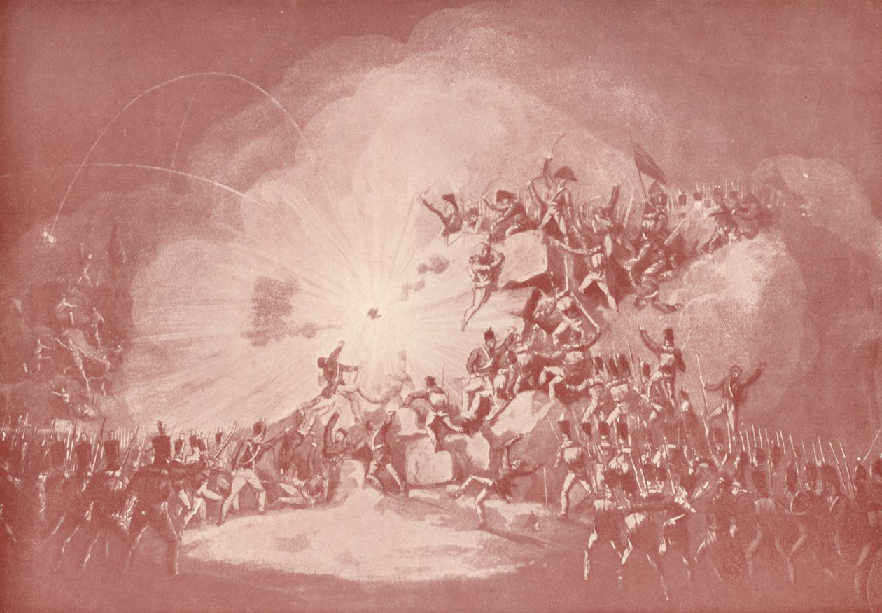 Ciudad Rodrigo megtámadása, 1813. január 19., 1813. 1909. alkotó: Thomas Sutherland