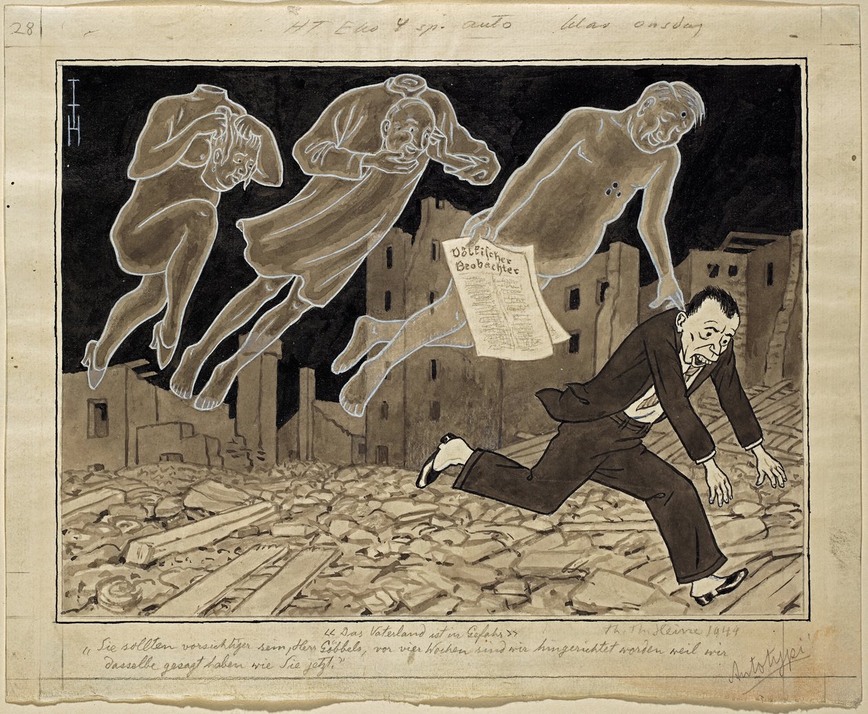 A haza veszélyben van alkotó: Thomas Theodor Heine