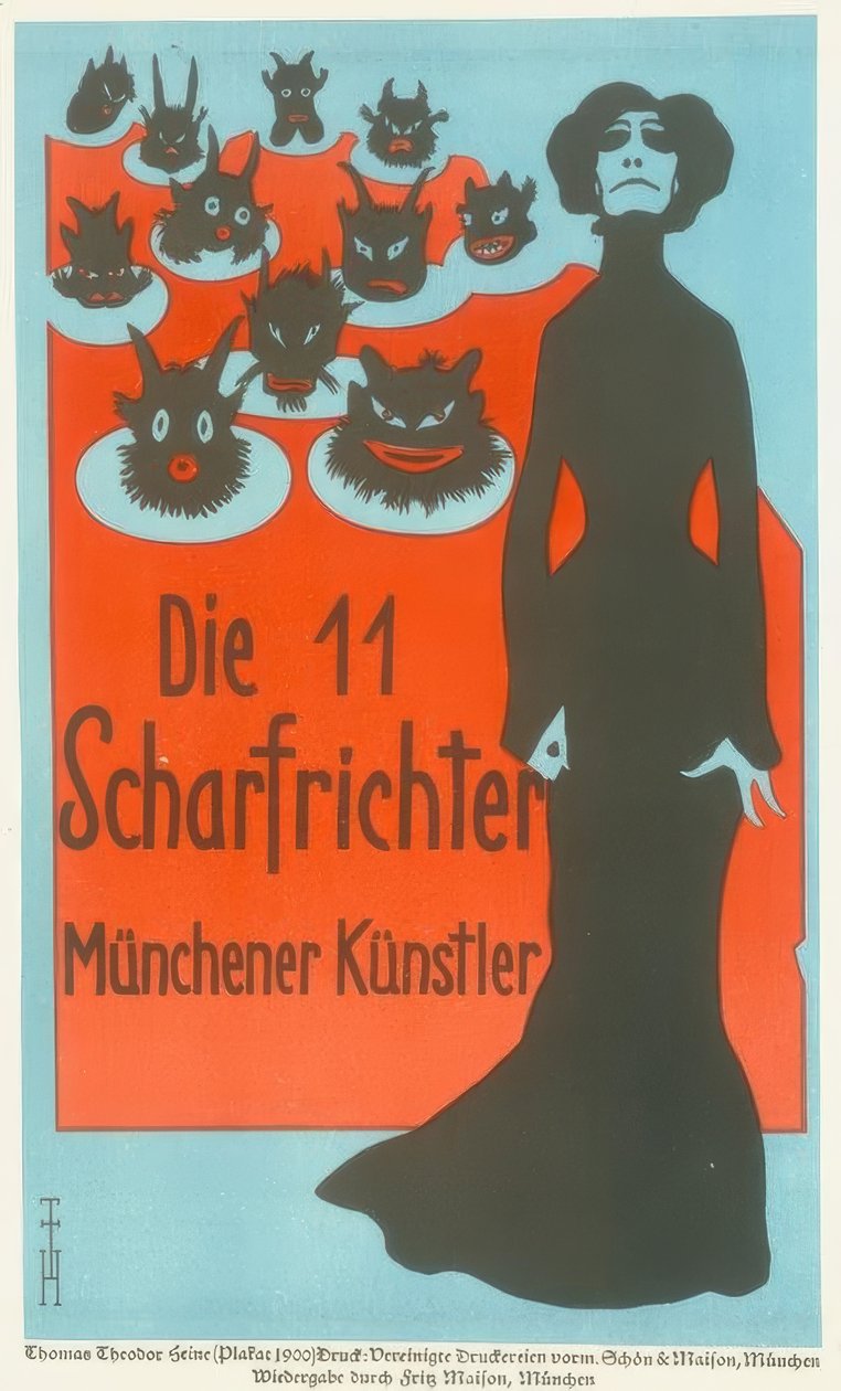 A 11 hóhér alkotó: Thomas Theodor Heine