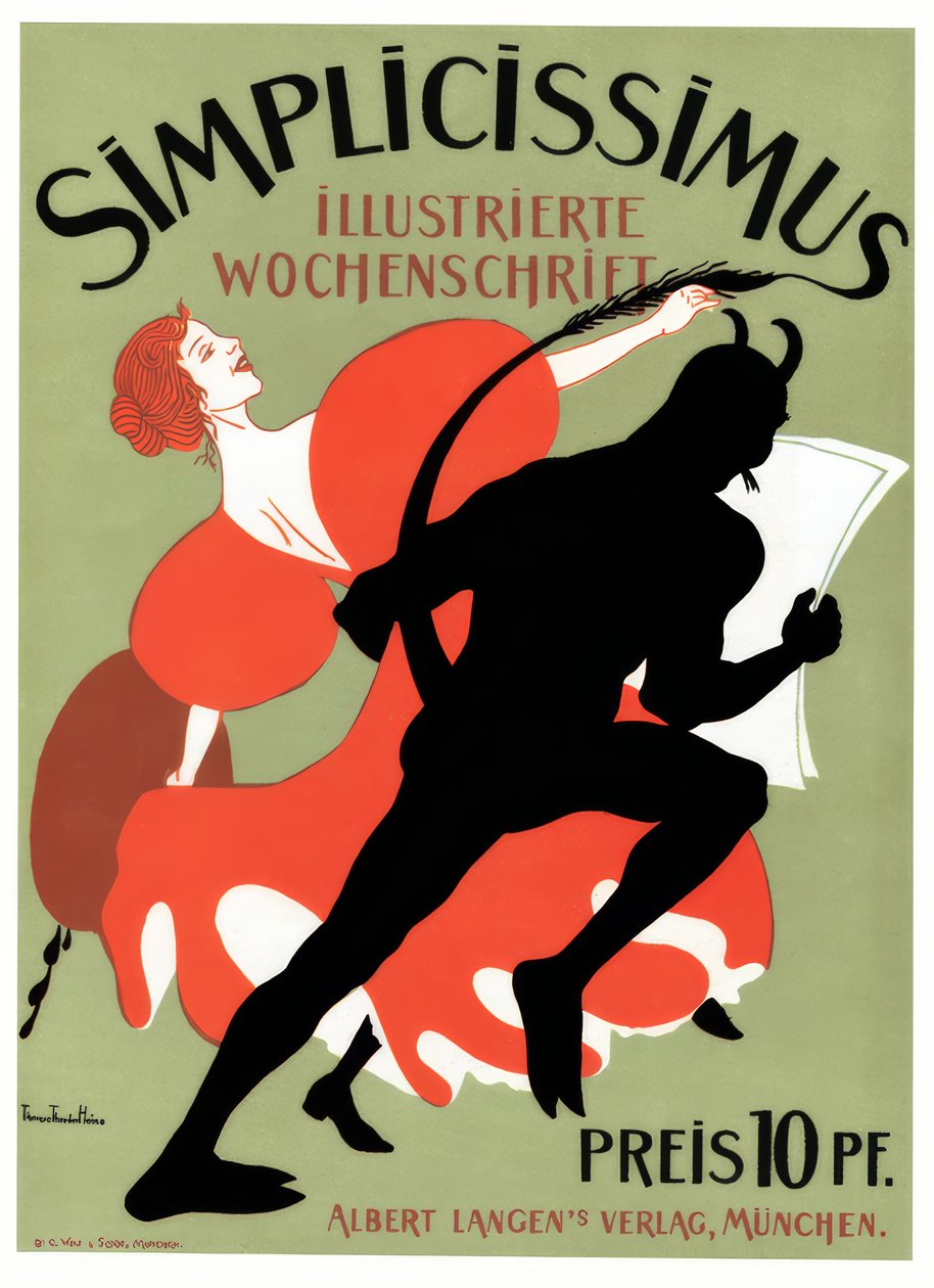 Simplicissimus alkotó: Thomas Theodor Heine